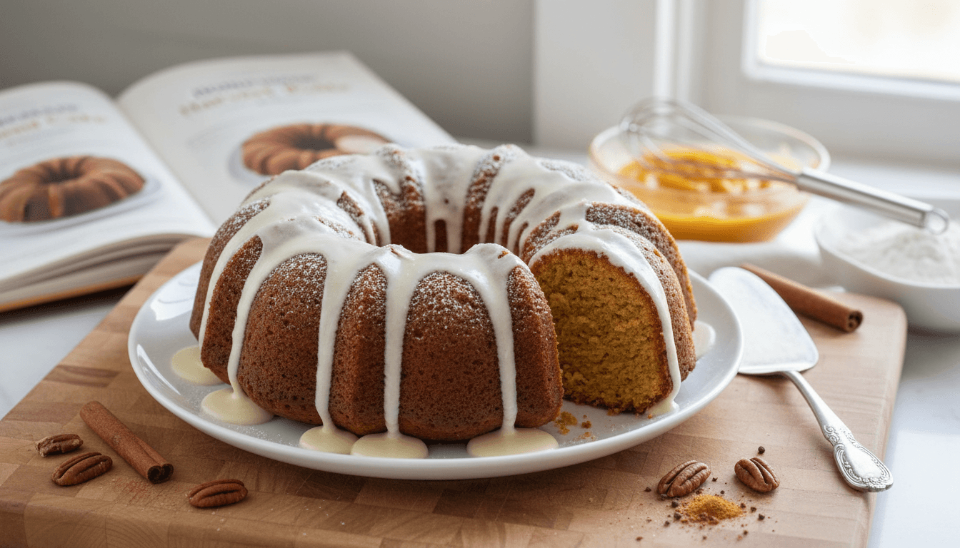 Buttermilk Pumpkin Pound Cake Recipe