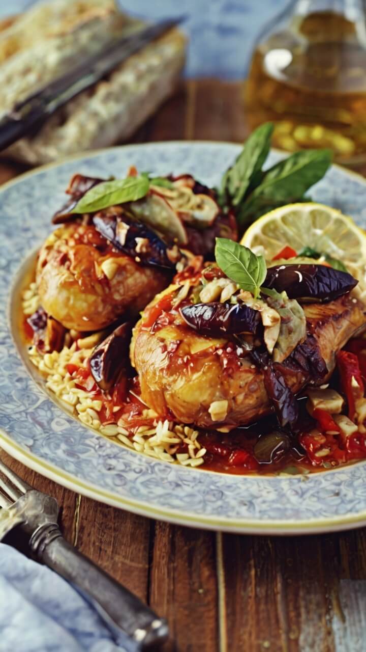 Jamie Oliver Chicken And Aubergine