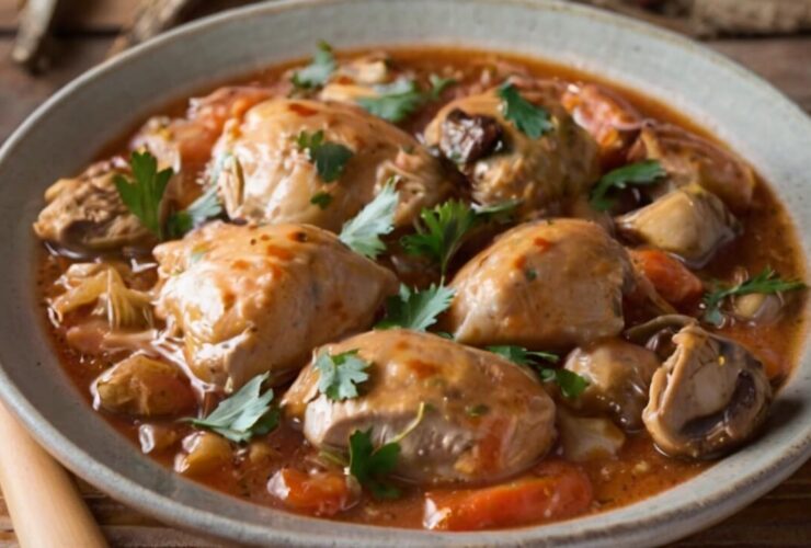 Jamie Oliver Chicken Chasseur Slow Cooker Recipe