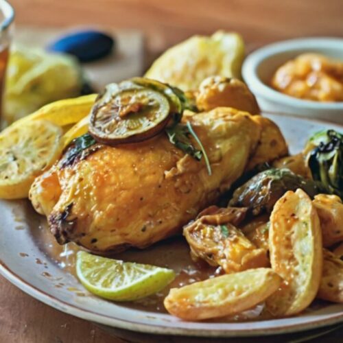 Jamie Oliver Chicken and Chips Recipe