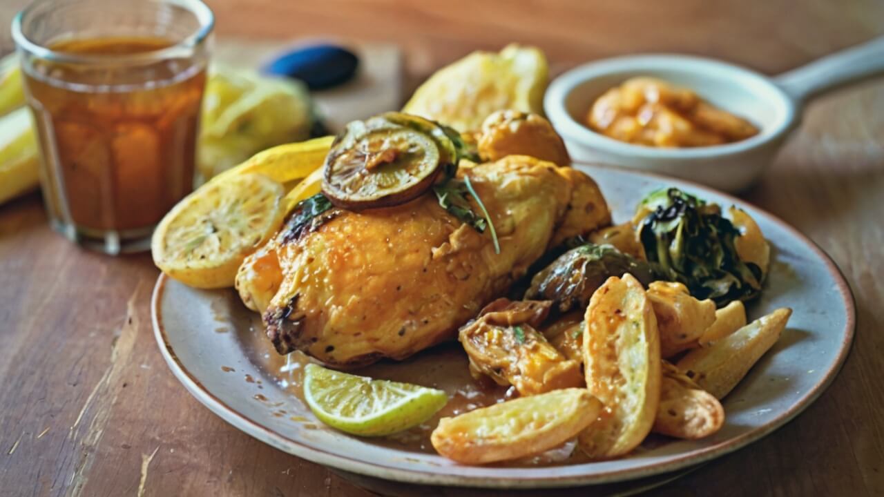 Jamie Oliver Chicken and Chips Recipe
