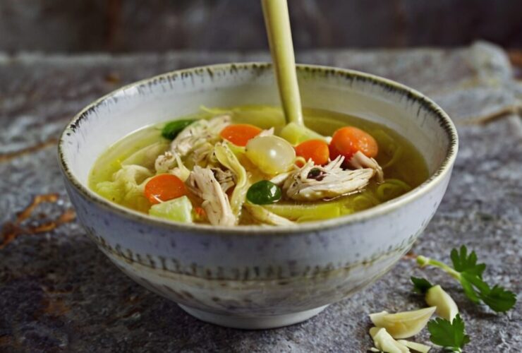 Jamie Oliver​ Chicken Noodle Soup Recipe