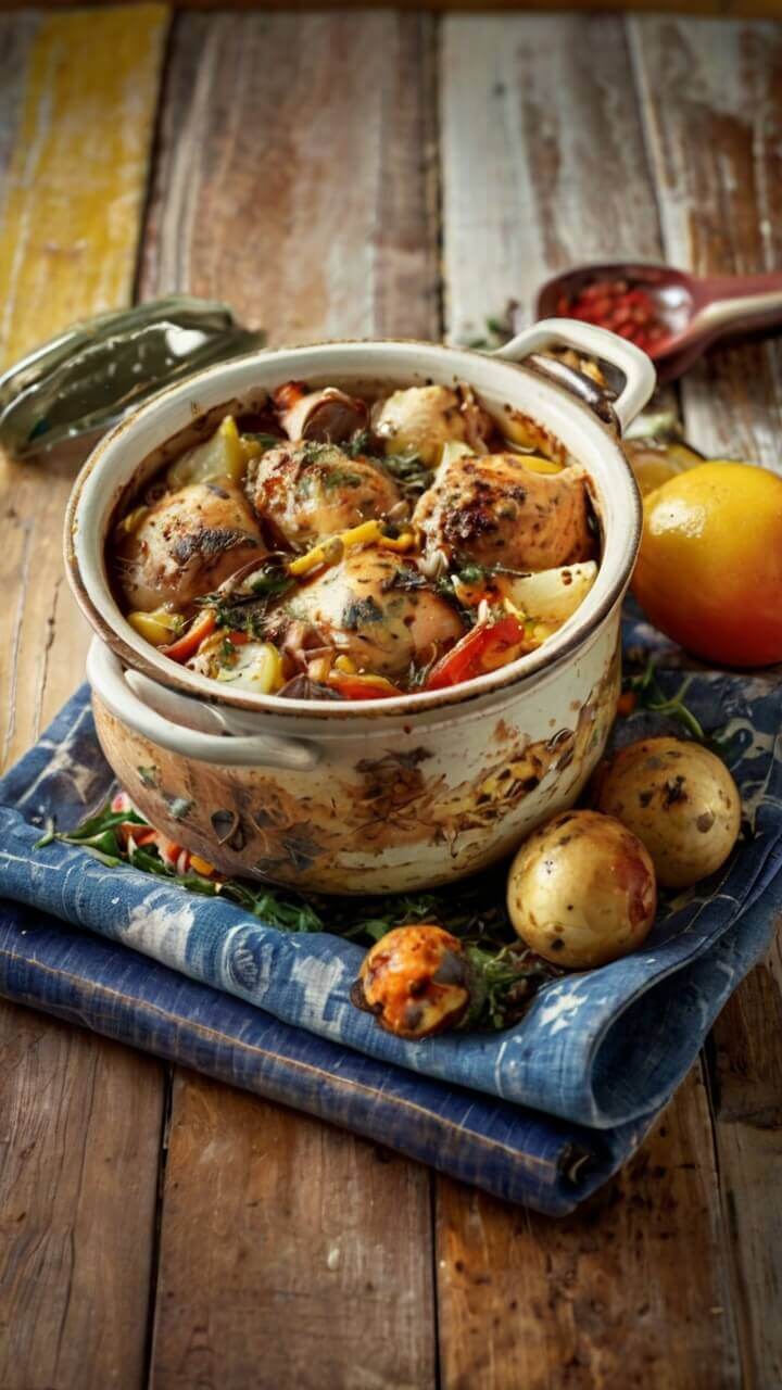 Jamie Oliver Slow Cooker Chicken Casserole