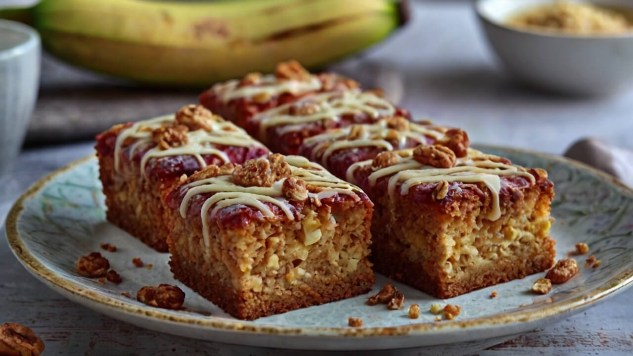 Mary Berry​ Banana Traybake Recipe