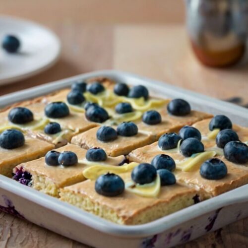 Mary Berry​ Blueberry Traybake Recipe