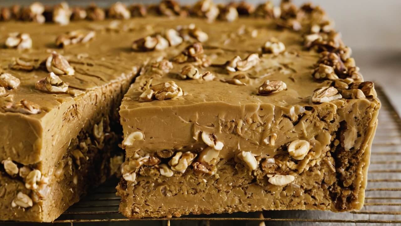 Mary Berry Coffee And Walnut Traybake Recipe