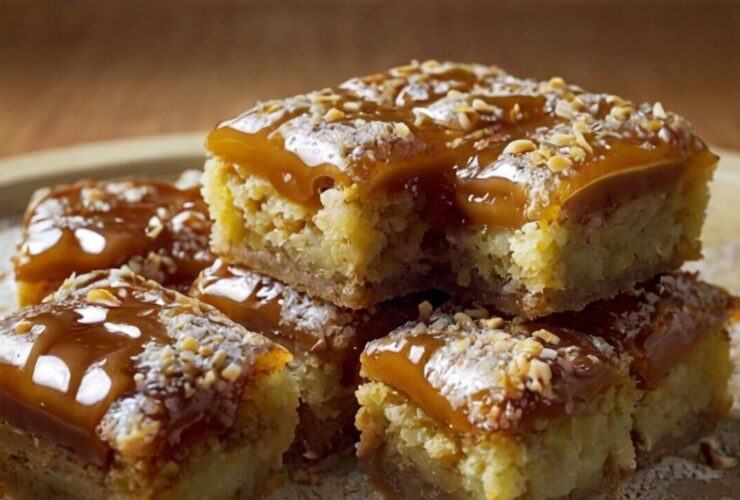 Mary Berry Salted Caramel Traybake​ Recipe