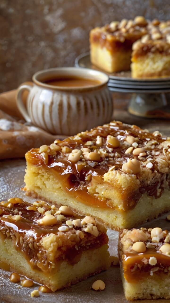 Mary Berry Salted Caramel Traybake​