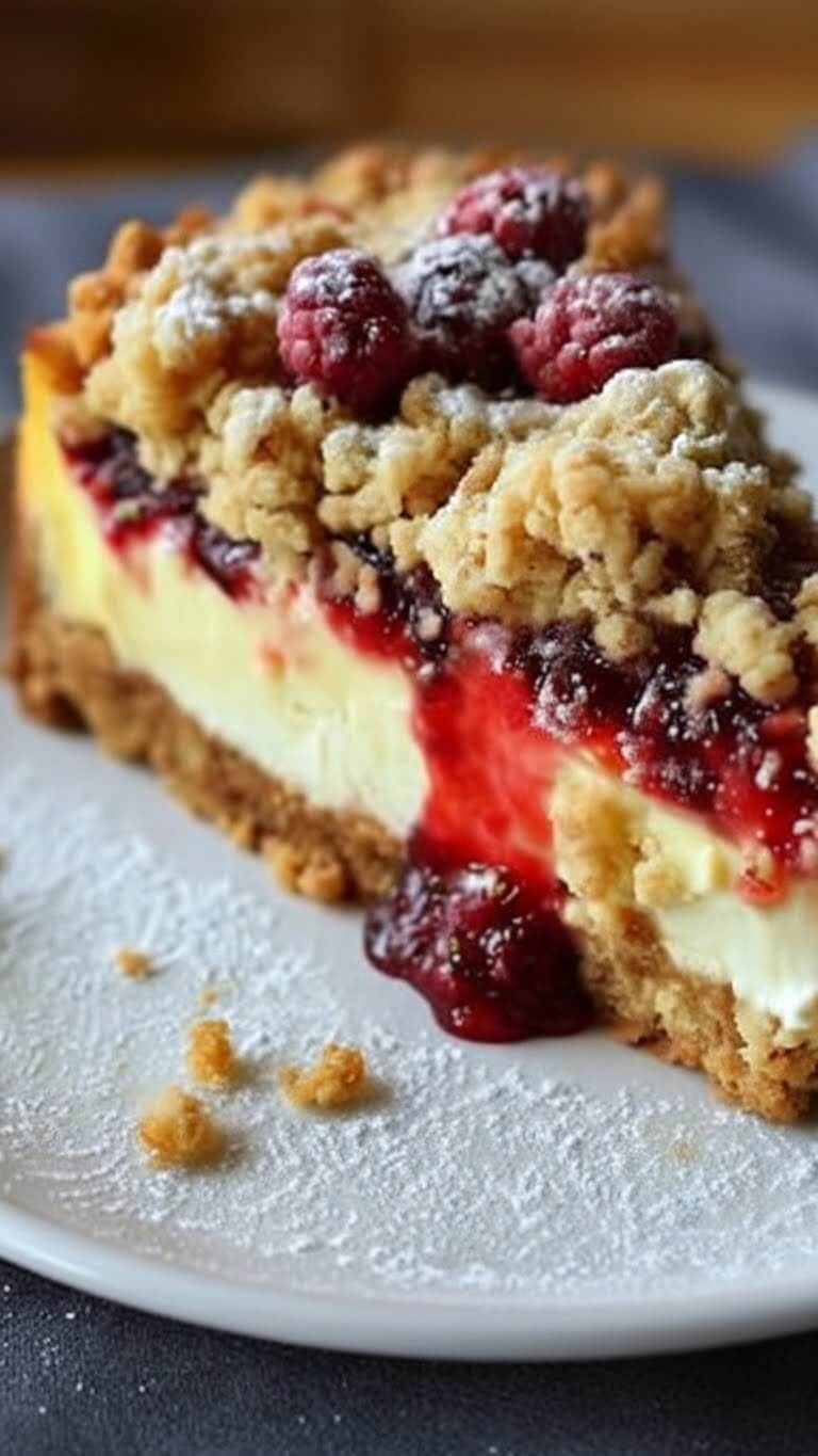 Mary Berry Crumble Cheesecake 