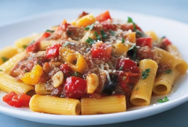 Jamie Oliver Pasta Peperonata Recipe