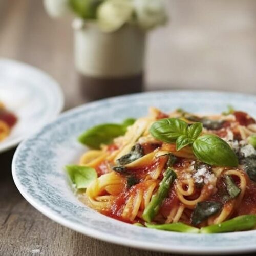 Jamie Oliver 5 Ingredients Asparagus Pasta Recipe