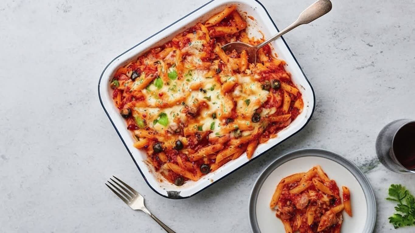 Jamie Oliver Sausage Pasta Bake Recipe