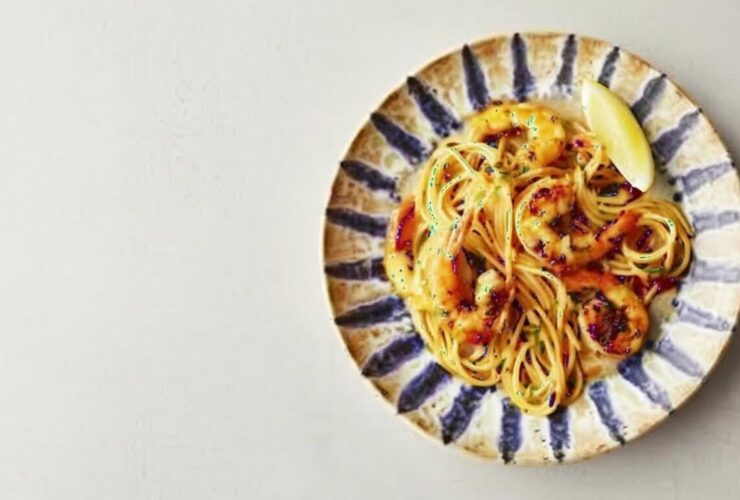 Jamie Oliver Tunisian Prawn Spaghetti Recipe