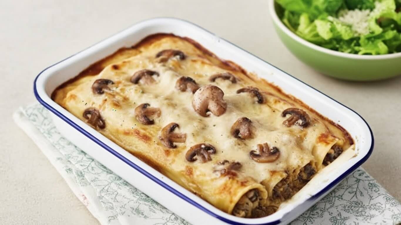 Jamie Oliver Mushroom Cannelloni Recipe
