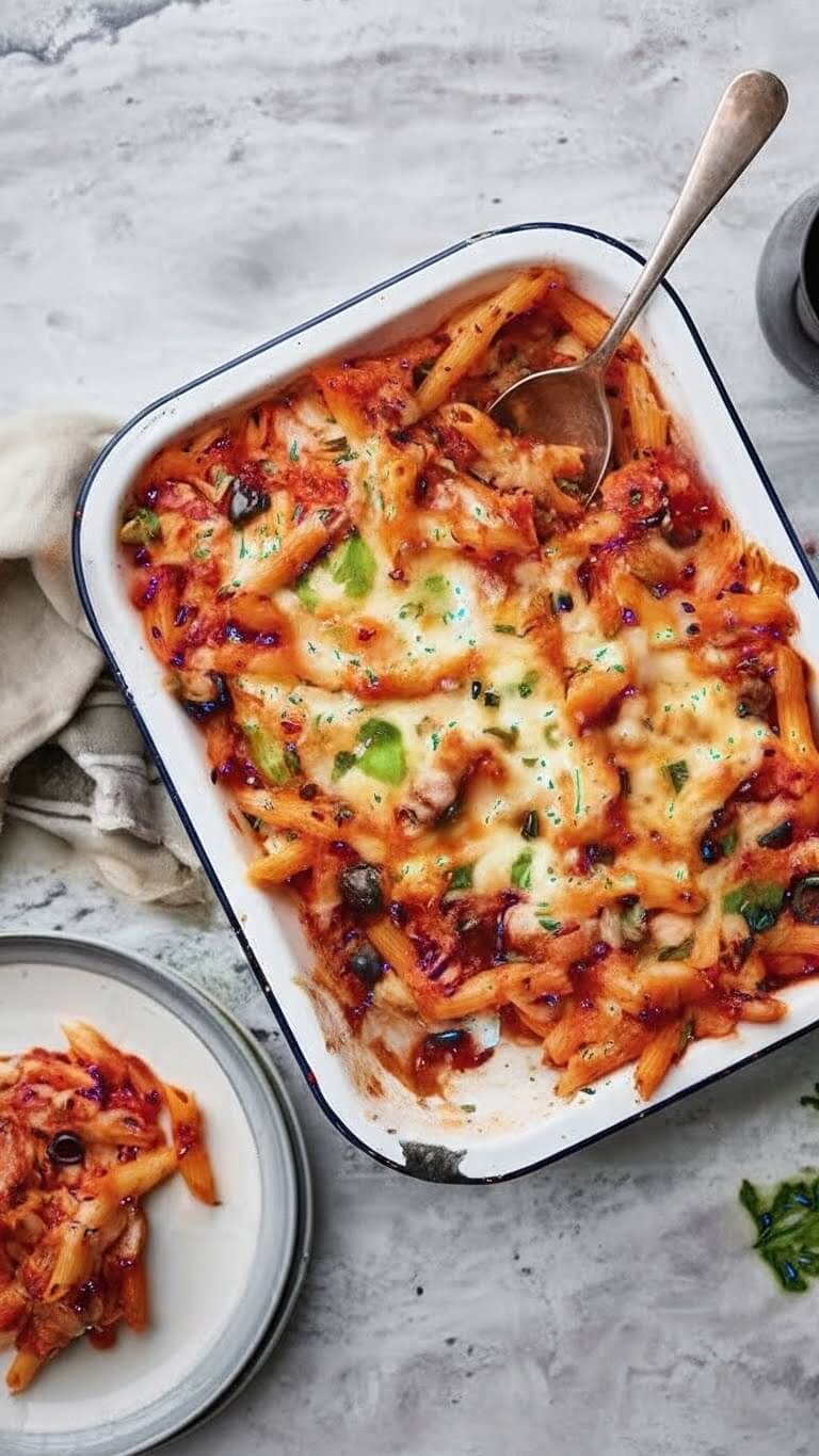 Jamie Oliver Sausage Pasta Bake