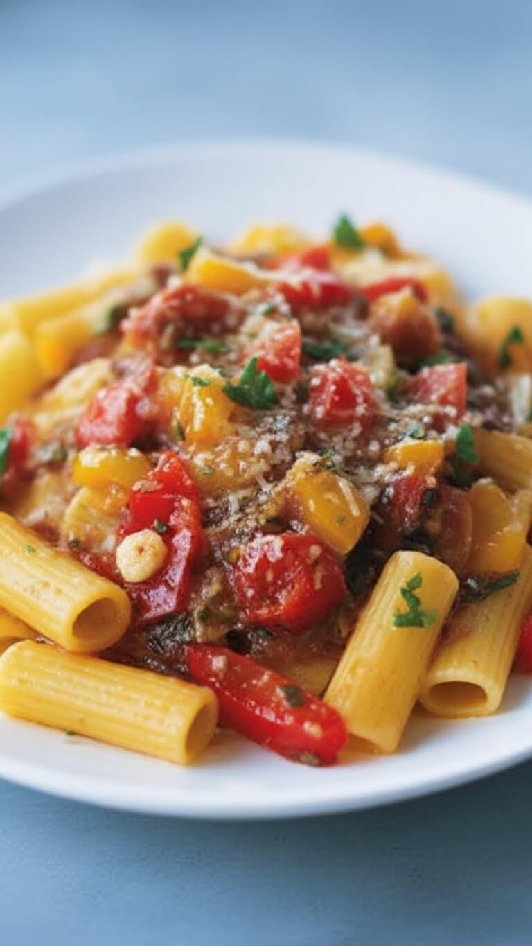 Jamie Oliver Pasta Peperonata