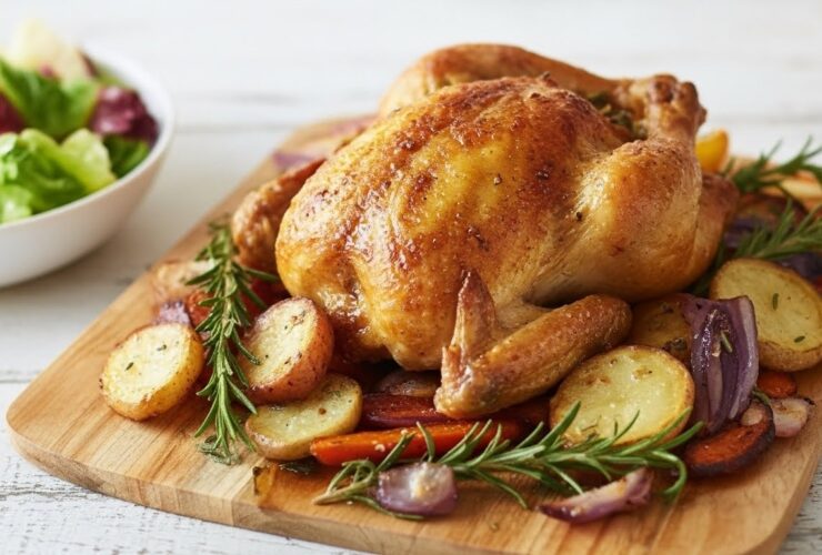 Jamie Oliver Roast Chicken And Vegetables Recipe