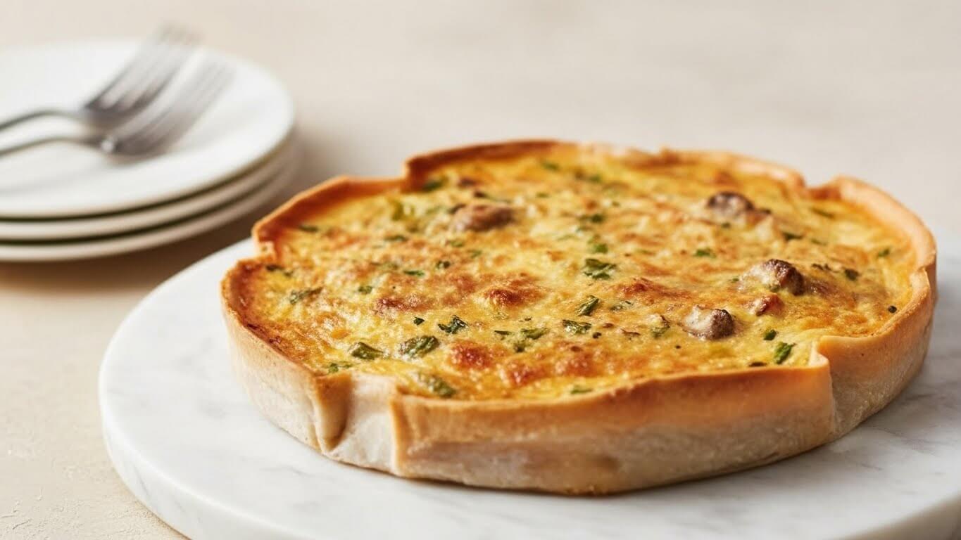 Mary Berry Mushroom Quiche Recipe