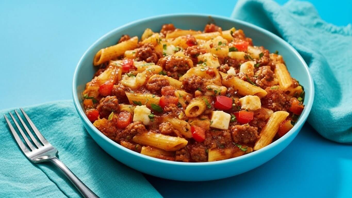 Jamie Oliver Vegetarian Pasta Bake Recipe