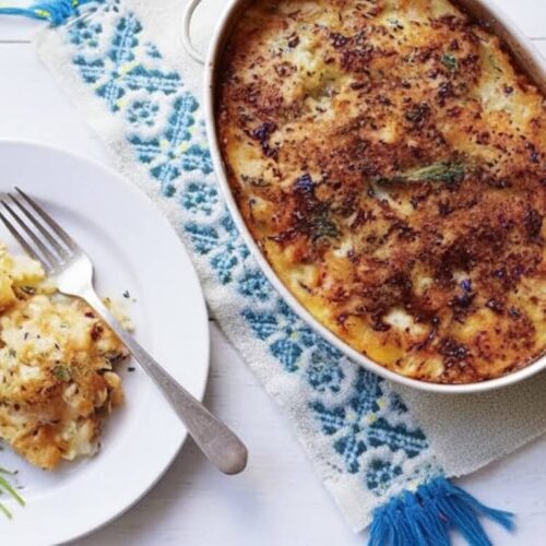 Jamie Oliver Vegetarian Mac and Cauliflower Cheese Recipe