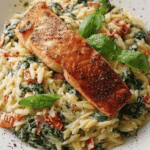 Joanna Gaines Salmon And Orzo Recipe