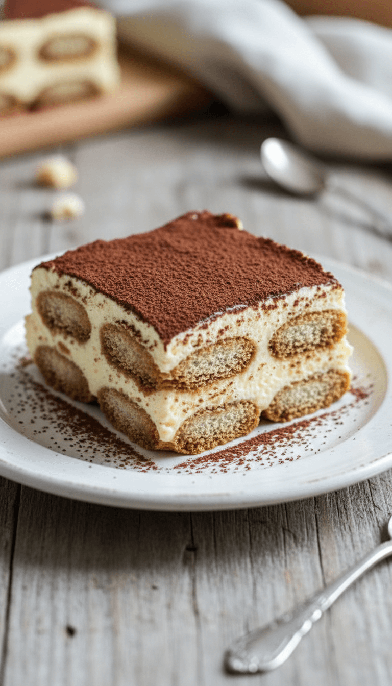 Joanna Gaines Authentic Italian Tiramisu