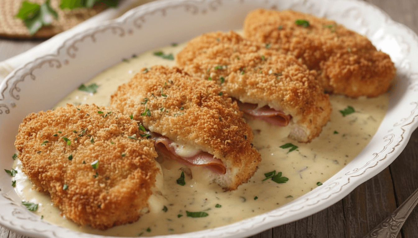 Joanna Gaines Chicken Cordon Bleu​ Recipe