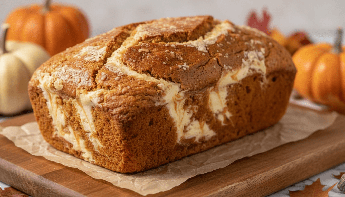 Joanna Gaines Pumpkin Cream Cheese Bread Recipe