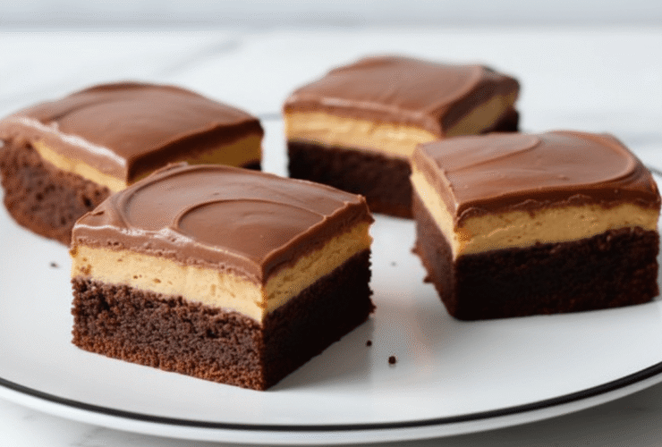 Joanna Gaines Peanut Butter Brownies​ Recipe