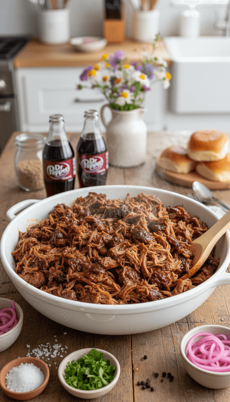 Joanna Gaines Pulled Pork With Dr Pepper 