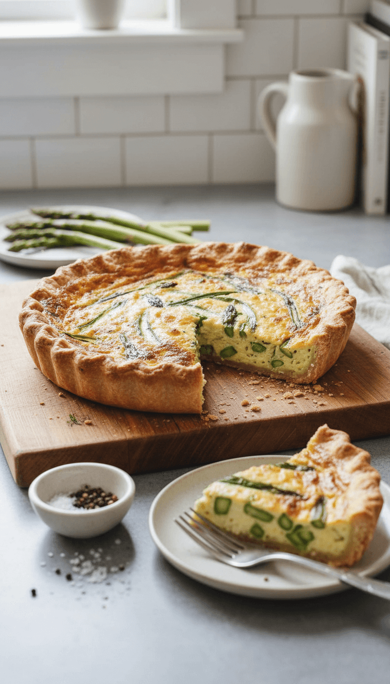 Joanna Gaines Asparagus Quiche​ 