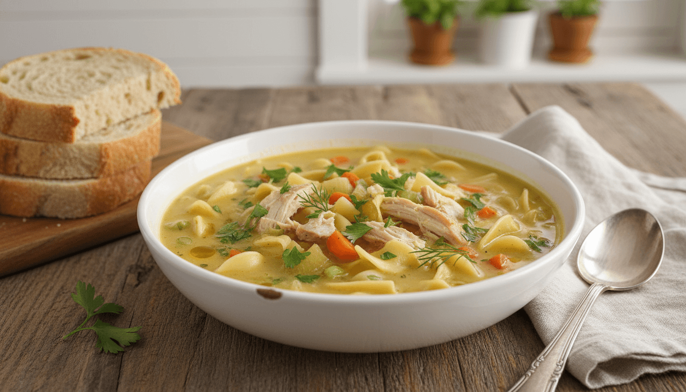 Joanna Gaines Chicken Noodle Soup​ Recipe