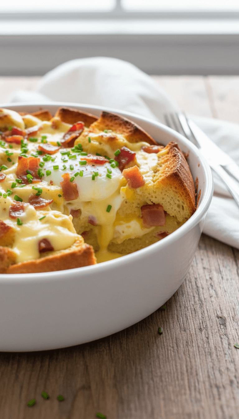 Joanna Gaines Eggs Benedict Casserole​