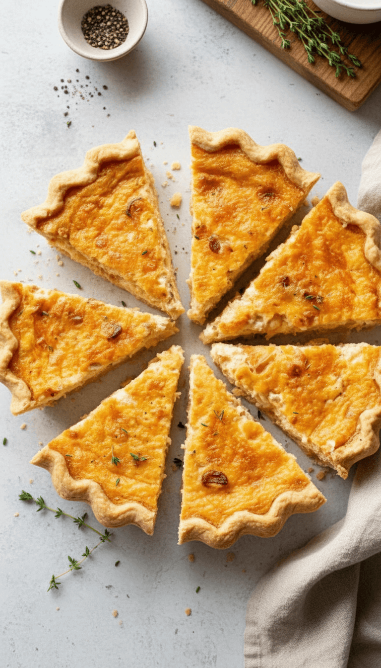 Joanna Gaines Cheese Quiche​
