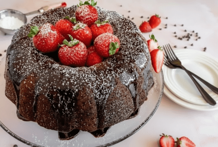 Joanna Gaines Chocolate Bundt Cake​ Recipe