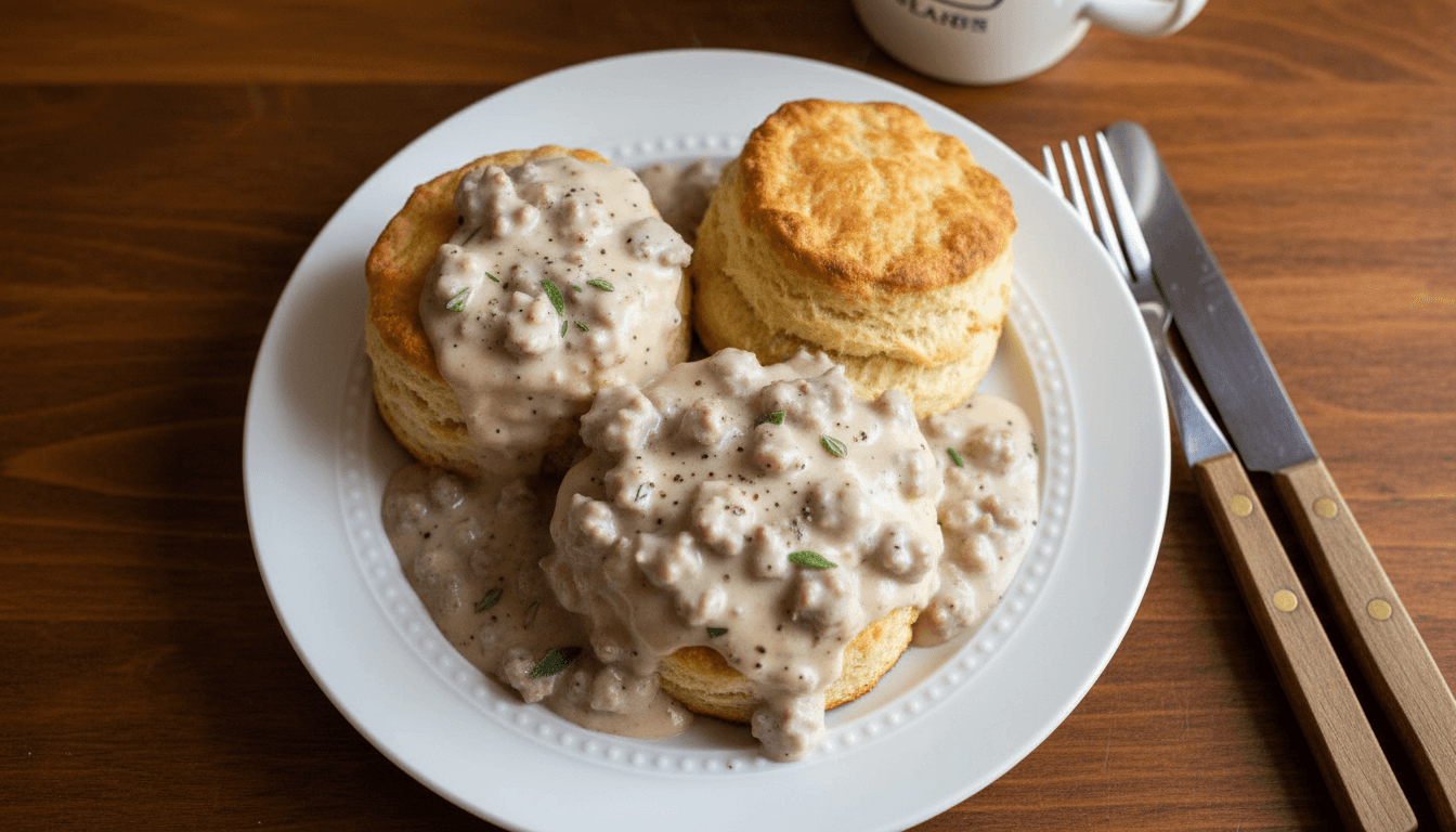 Joanna Gaines Biscuits And Gravy​ Recipe