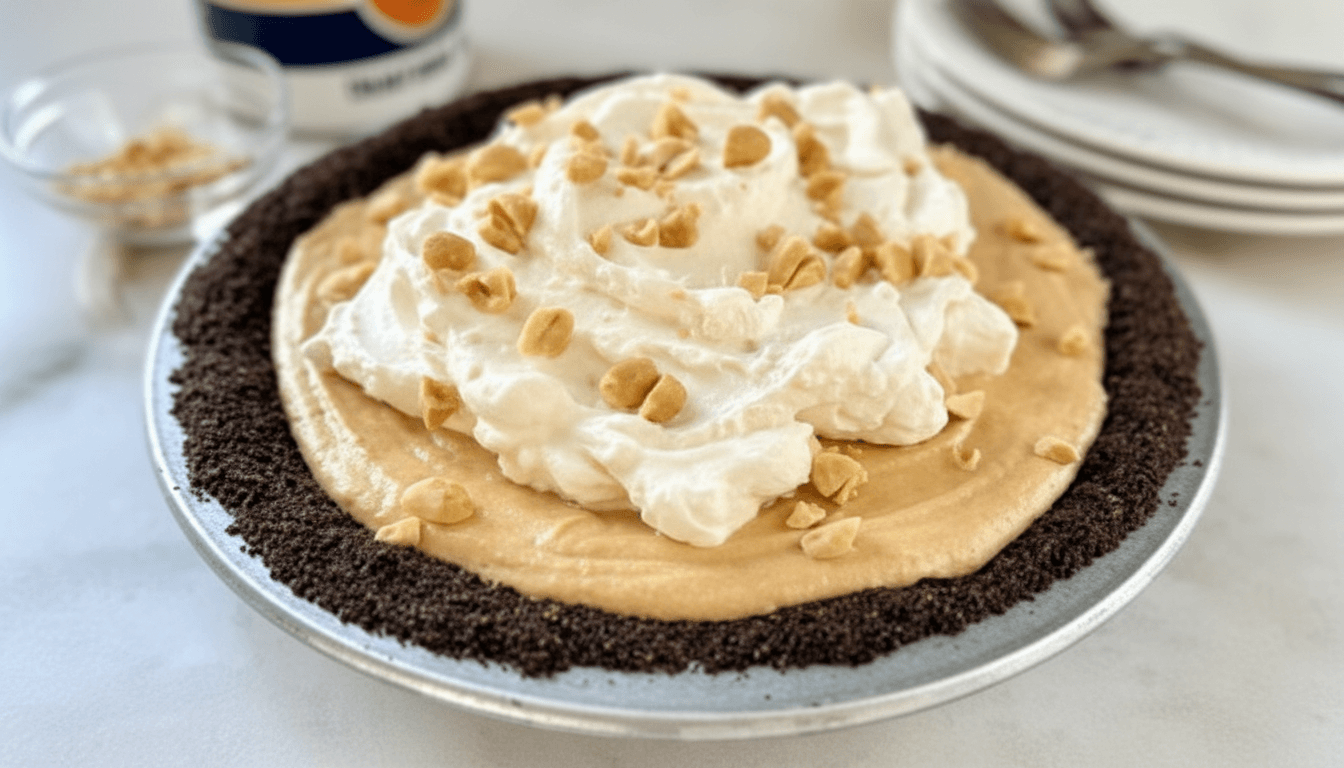 Joanna Gaines Chocolate Peanut Butter Pie Recipe