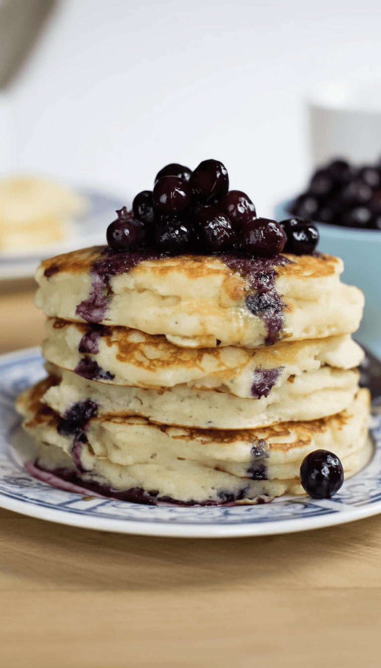 Joanna Gaines Blueberry Pancakes