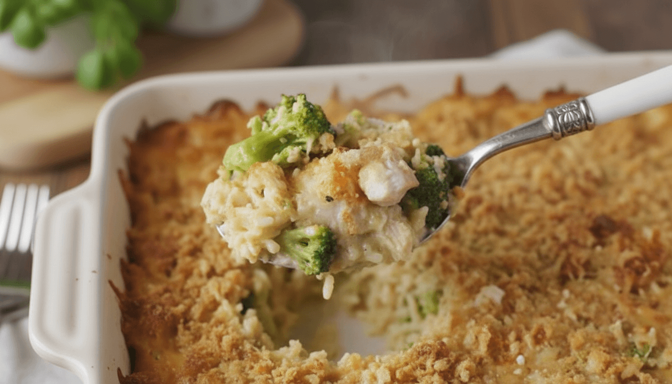 Joanna Gaines Broccoli Rice Casserole Recipe