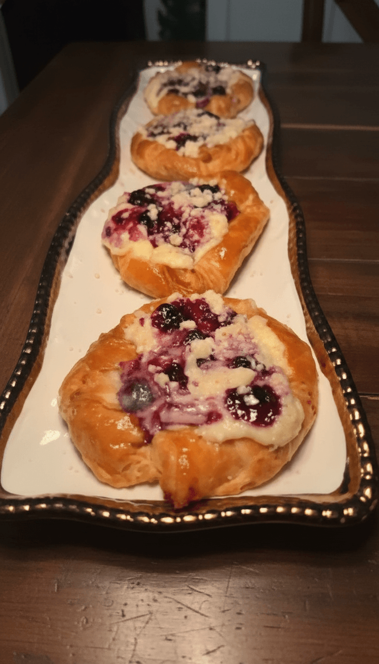 Joanna Gaines Blueberry Croissant