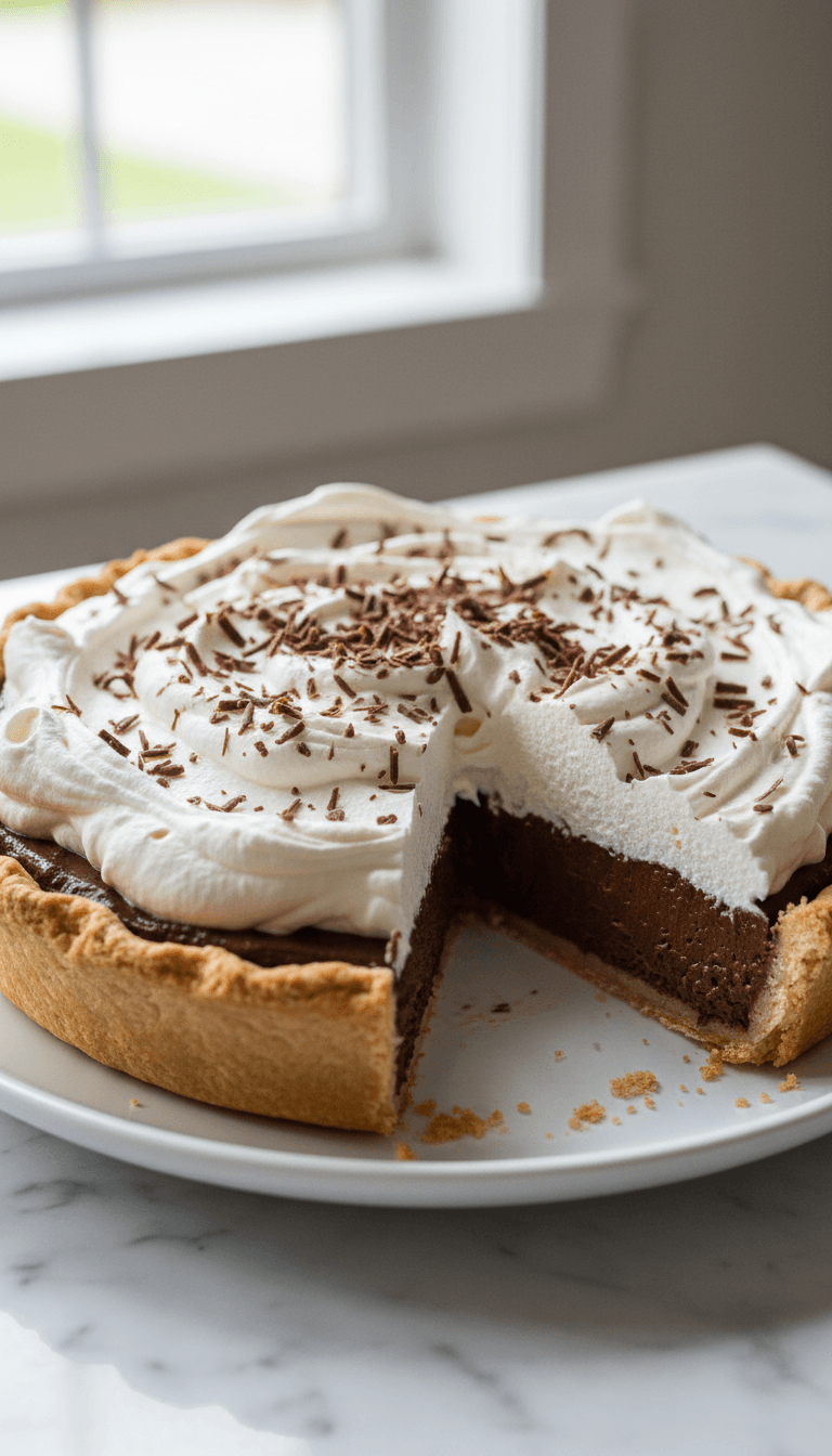 Joanna Gaines French Silk Pie