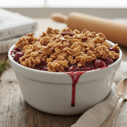 Joanna Gaines Cherry Crisp Recipe