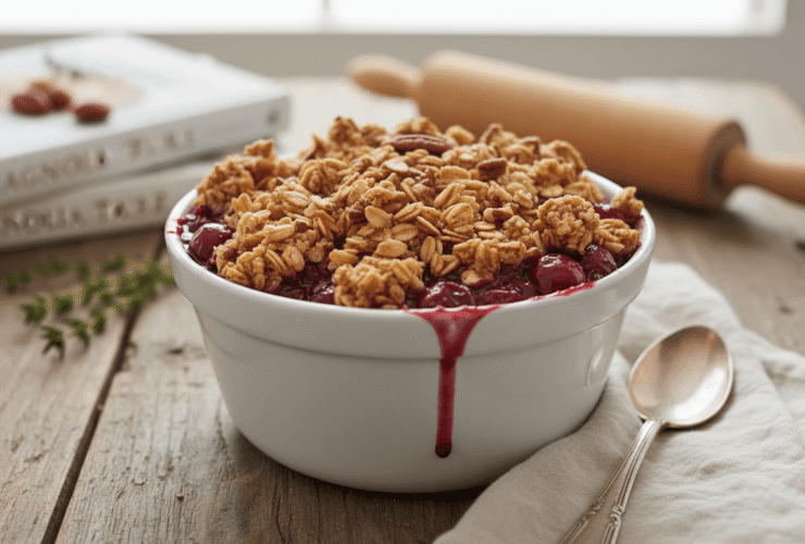 Joanna Gaines Cherry Crisp Recipe