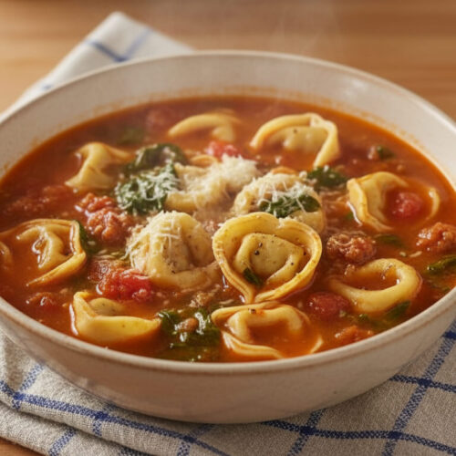 Joanna Gaines Spinach Tortellini Soup Recipe