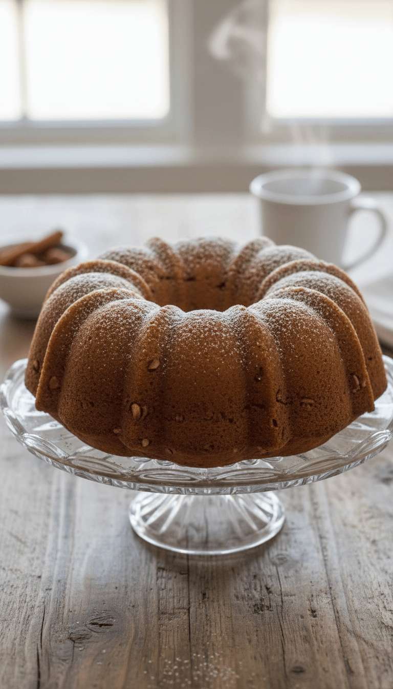 Joanna Gaines Cinnamon Pecan Bundt Cake
