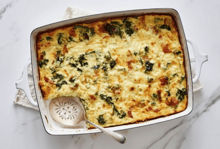 Joanna Gaines Kale And Bacon Casserole Recipe