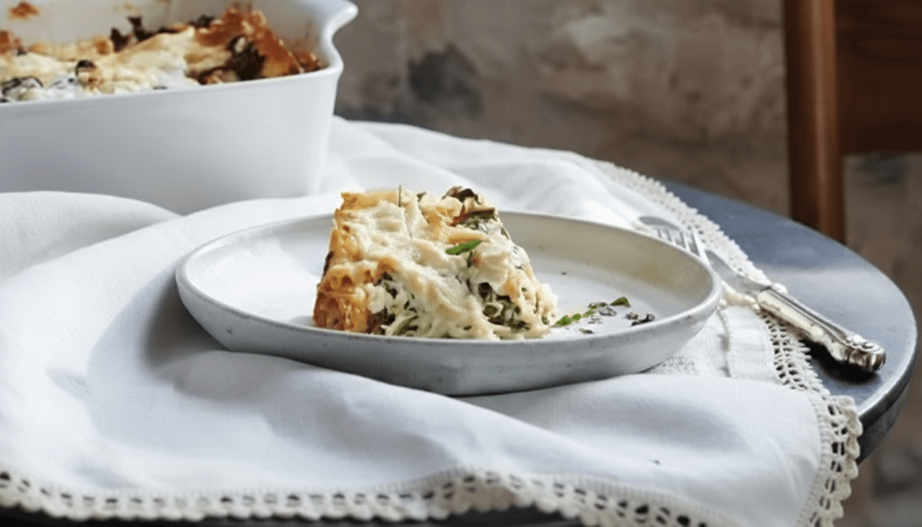 Joanna Gaines White Chicken Alfredo Lasagna Recipe