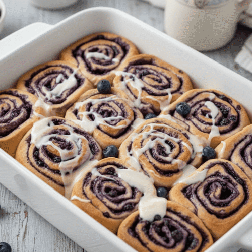 Joanna Gaines Blueberry Sweet Rolls Recipe