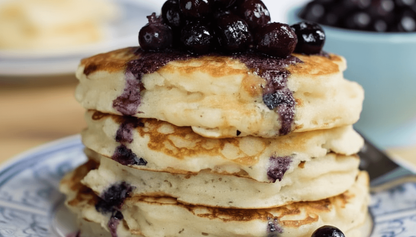 Joanna Gaines Blueberry Pancakes Recipe