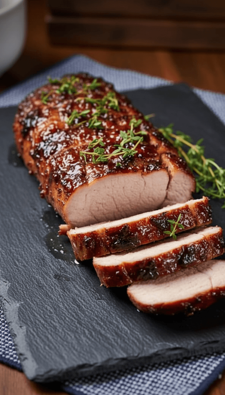 Joanna Gaines Grilled Raspberry Chipotle Pork Tenderloin